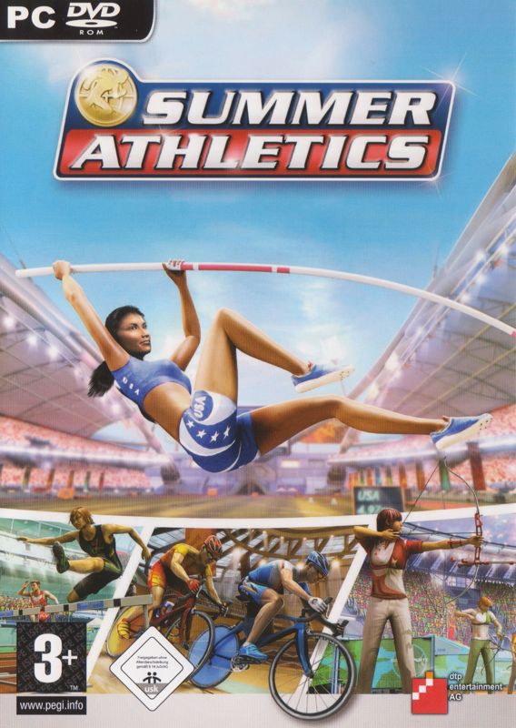 Summer Athletics: The Ultimate Challenge box art for Xbox 360